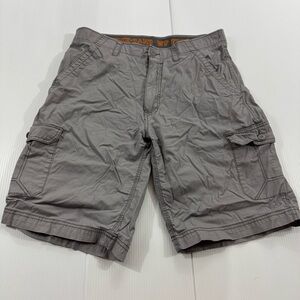 J83. Men's Charcoal Cargo Shorts (34)‎